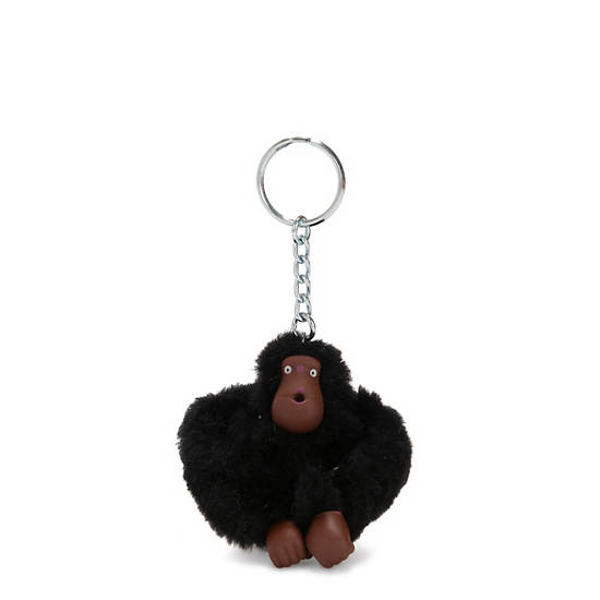 Kipling Sven Small Monkey Keychain Accessories True Black | CA 2010HA